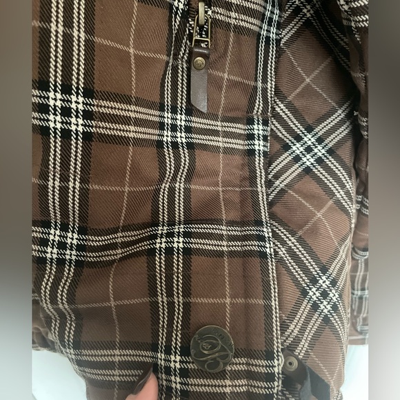 Betty Rides Plaid Snow Jacket - Picture 3 of 4